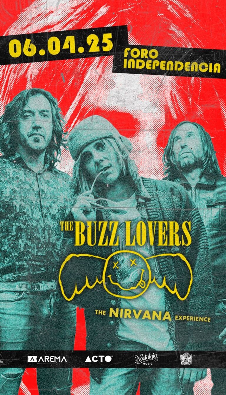 Revive la Esencia del Grunge: The Buzz Lovers Presentan The NIRVANA Experience en Foro Independencia
