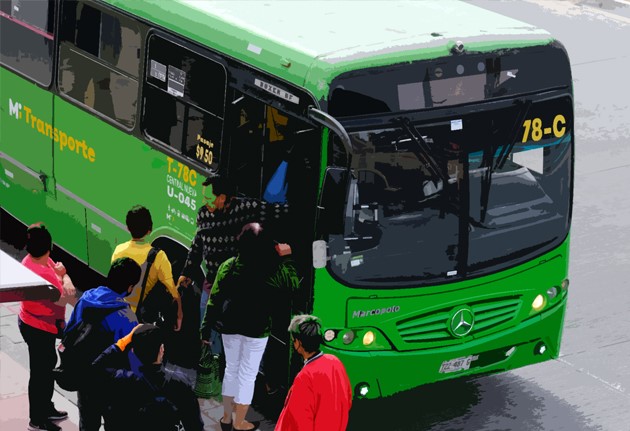 Modelo ruta empresa, quiebra al Transporte público