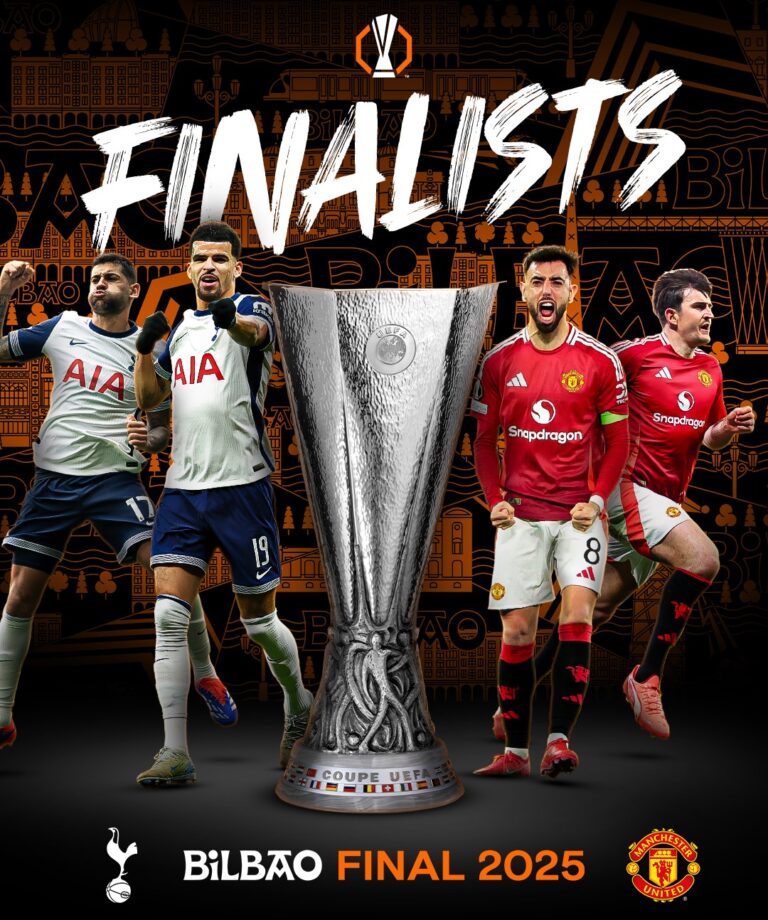 Manchester United  y Tottenham se citan en una final británica de Europa League