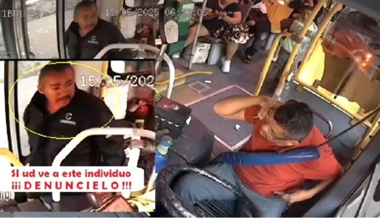 Asesino de chofer urbano quedó identificado en la cámara de la unidad