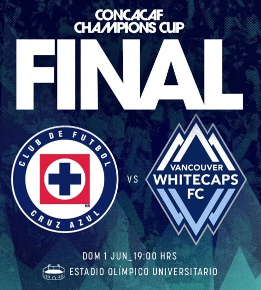 Confirman sede, fecha y hora de la gran final de la Concacaf Champions Cup 2025: Cruz Azul enfrenta a Vancouver Whitecaps