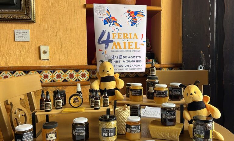 Realizarán en Zapopan la Cuarta Feria de la Miel para promover conciencia ambiental y defender a las abejas