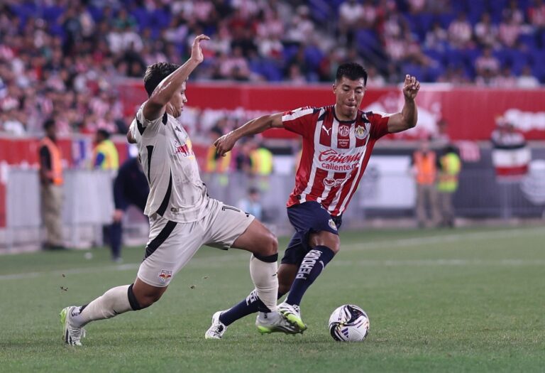 Leagues Cup: Nueva York RB vence a Chivas en el minuto final