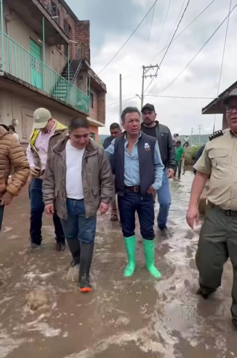 Tototlán, epicentro de la emergencia por lluvias en Jalisco