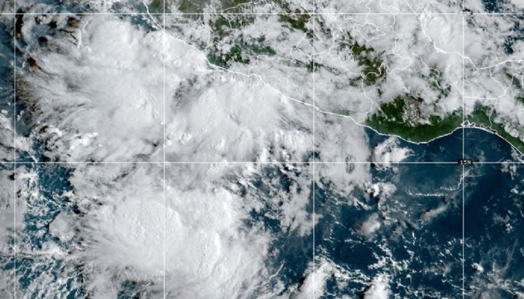 Emiten Alerta azul por tormenta tropical Mario en Jalisco