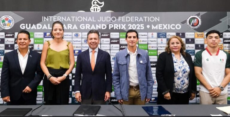 Guadalajara será sede del Grand Prix de Judo 2025 y firma convenio deportivo con CONADE