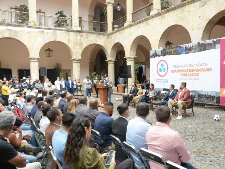 Proponen incluir en la ley estatal las Academias Deportivas por la Paz para garantizar su permanencia