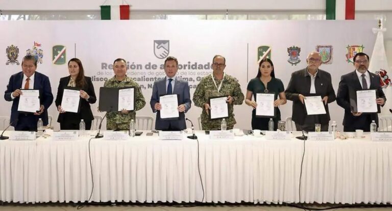 Gobernadores del Occidente Refuerzan Estrategia Regional de Seguridad en Reunión Celebrada en Jalisco