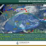 Abriguese bien, frente frío número 14 traerá lluvias intensas y marcado descenso de temperatura en gran parte del país