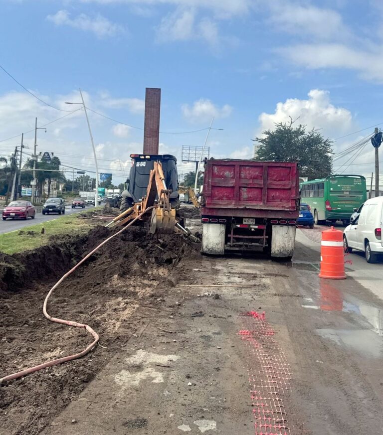 Avance del 80% en la rehabilitación de la avenida Adolf Horn en Tlajomulco, próxima a concluir en enero
