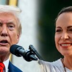María Corina Machado presenta simbólicamente su Nobel de la Paz a Trump en la Casa Blanca