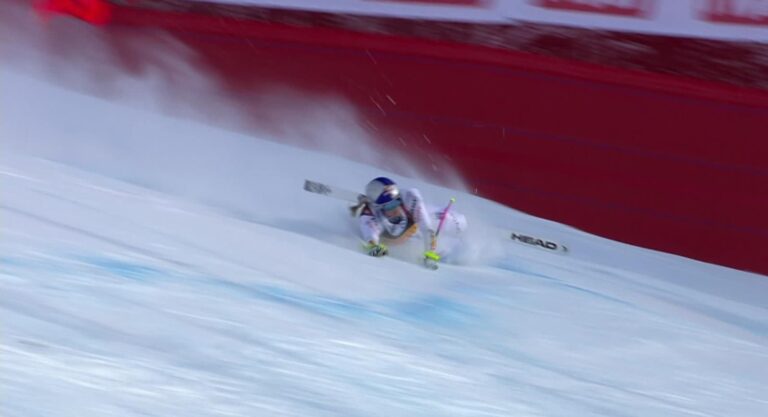 Aparatosa caída de Lindsey Vonn sacude el descenso femenino en Milán-Cortina 2026