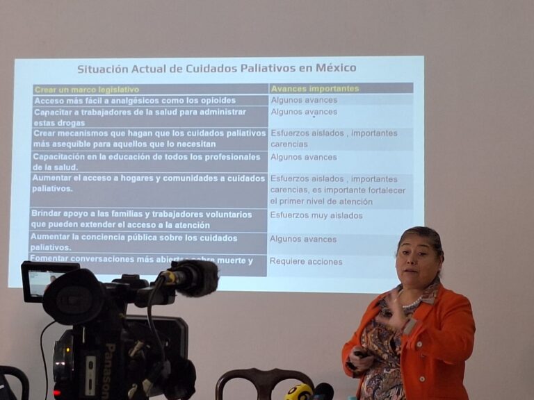 Especialitas proponen priorizar cuidados paliativos en la agenda de gobierno