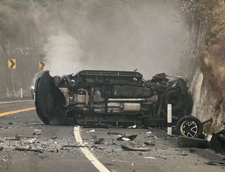 Choque en la autopista Toluca–Valle de Bravo deja tres jóvenes muertos; entre las víctimas, hijo del Director de BBVA México