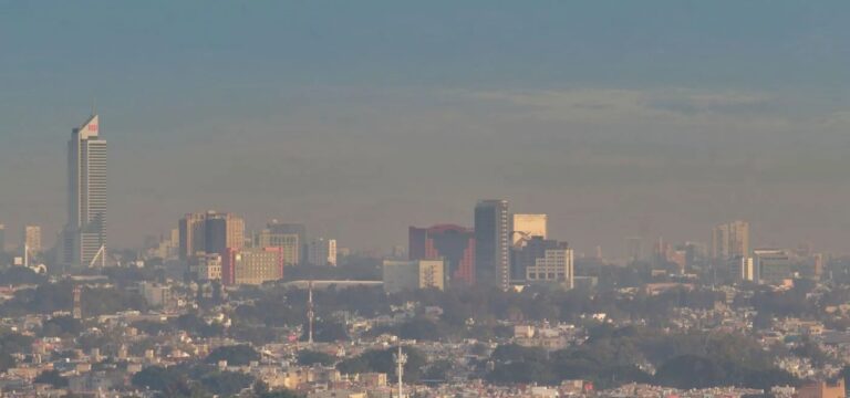 Reportan mala calidad del aire en zonas del Área Metropolitana de Guadalajara