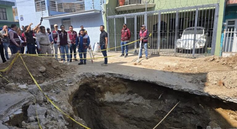 Tlaquepaque asumirá reparación urgente de colector colapsado en la colonia Los Altos