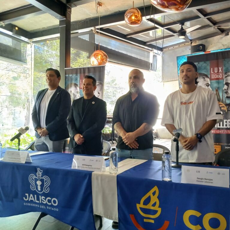 Vargas expondrá título en LUX 060; Guadalajara será sede de una cartelera estelar de MMA