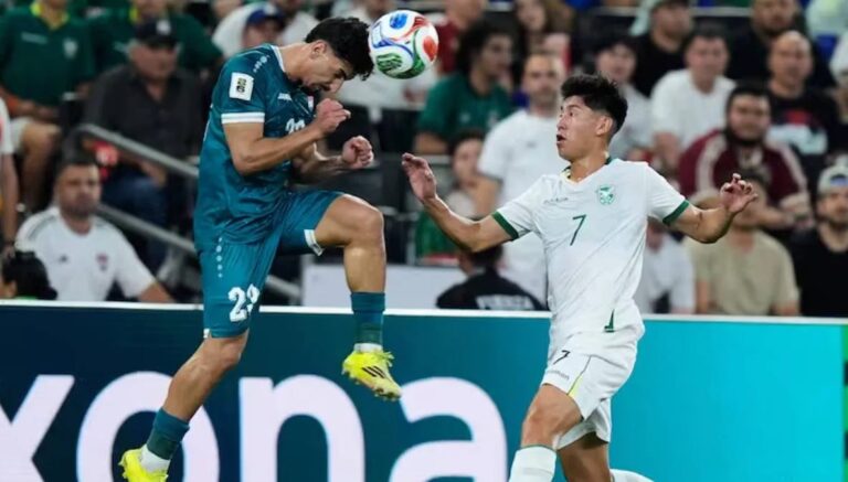 Irak vuelve al Mundial 2026, al vencer 2-1 a Bolivia en repechaje