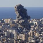 Israel realiza ataques aéreos en Beirut tras anuncio de alto el fuego