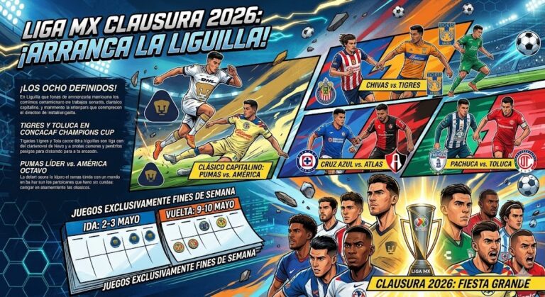Arranca la liguilla del Liga MX Clausura 2026