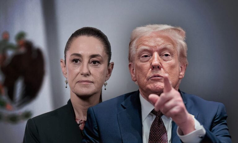 Trump aprieta, Sheinbaum evade