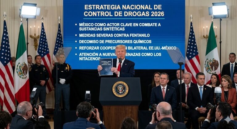 EU coloca a México en el centro de su plan antidrogas con 31 referencias