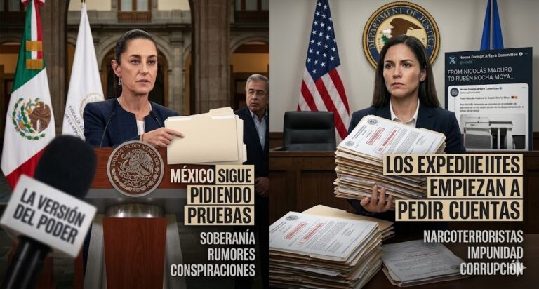El pacto negado: narco, poder y el gobierno que exige pruebas