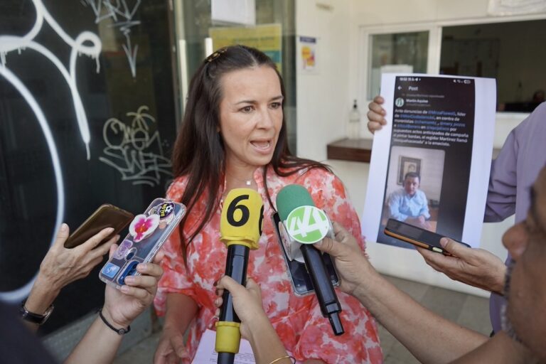 Mirza Flores presenta denuncias vs “CHEMA” Martínez por violencia política en razón de género