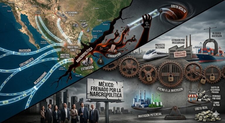 Narcopolítica: el costo oculto que frena la inversión en México