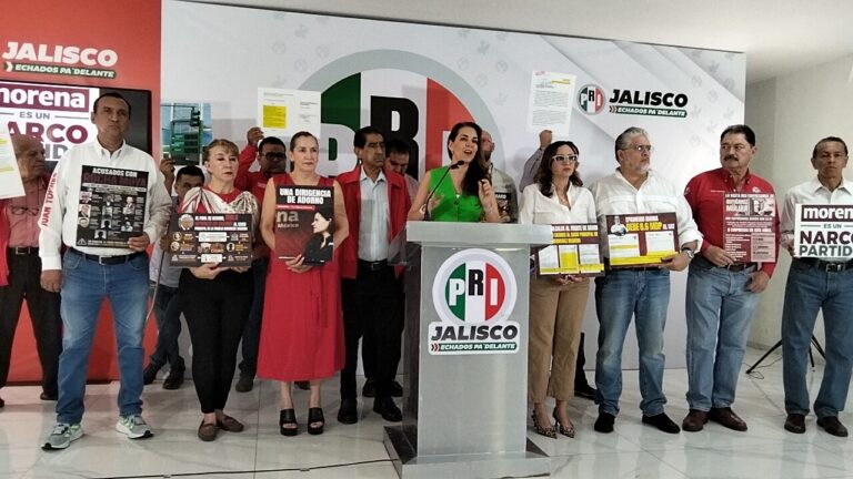 PRI en Jalisco pide al INE revisar registro de Morena y denuncia presión política