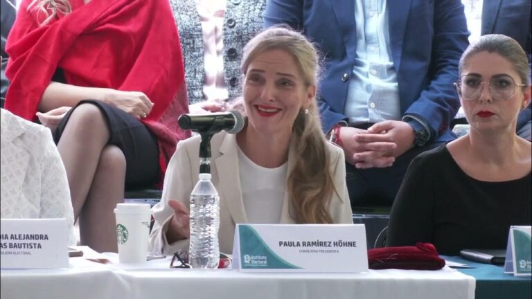 Paula Ramírez Höhne deja la presidencia del IEPC