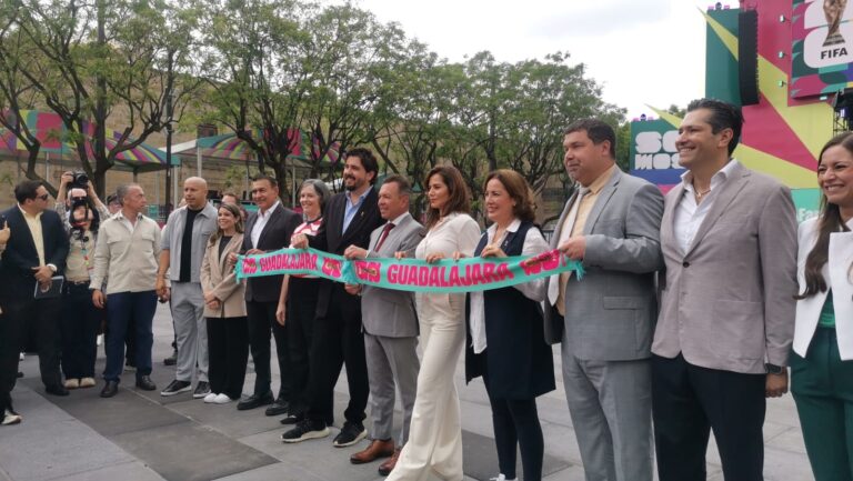 Inauguración del Fan Fest para disfrutar la fiesta mundialista