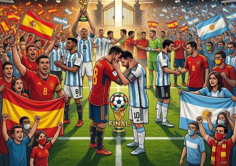 Argentina y España protagonizarán una final en el Mundial 2026