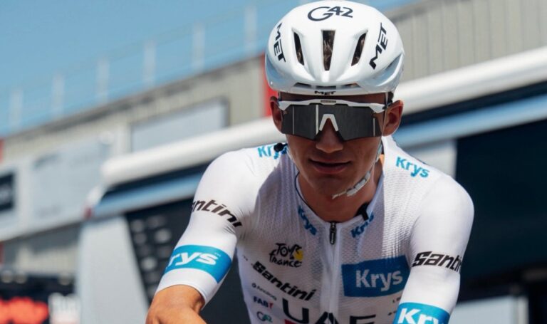 Isaac del Toro mantiene el podio del Tour de Francia tras destacada actuación en la contrarreloj