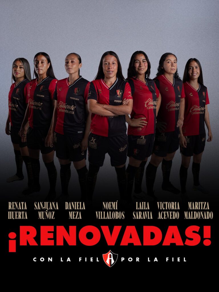 Atlas Femenil mantiene su base y apuesta por nuevas promesas