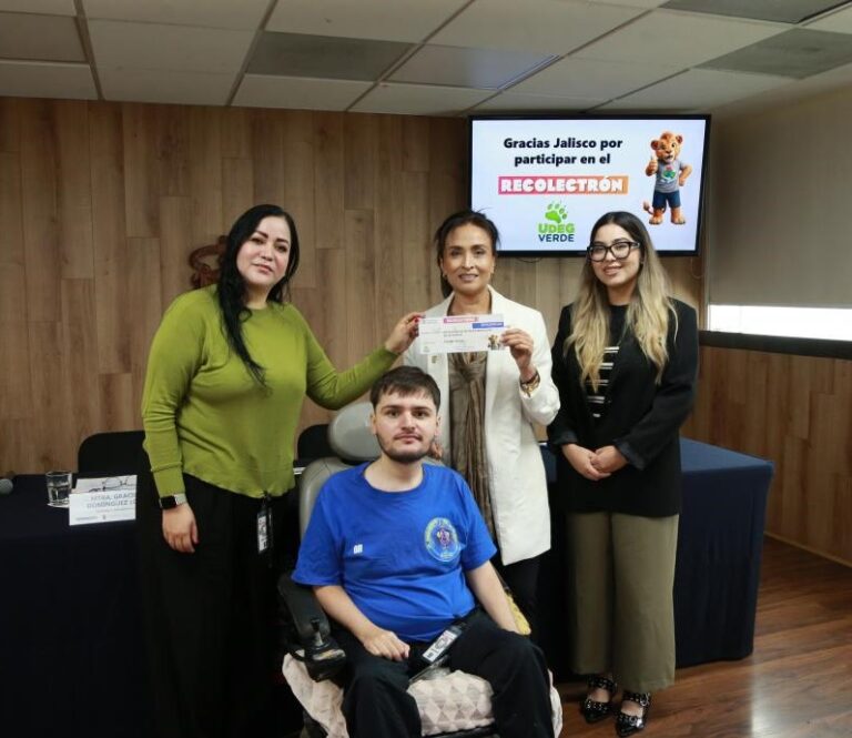 UdeG supera meta de reciclaje electrónico