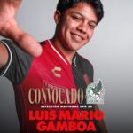 Luis Mario Gamboa representará a México en el Premundial Sub-20 de Concacaf