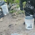 Hallan campamento clandestino con armas y 35 explosivos en Zapopan