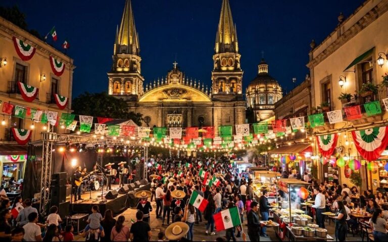 Guadalajara se viste de fiesta! Grito de Independencia dejará casi 75 mdp en el Centro Histórico