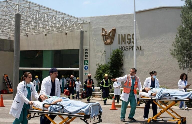 IMSS Jalisco pone a prueba protocolos ante sismo