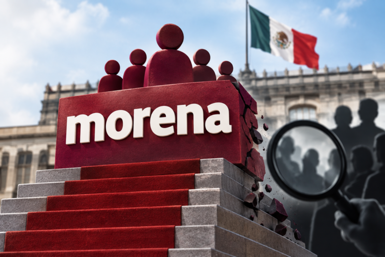 Morena llega arriba, pero ya no intocable