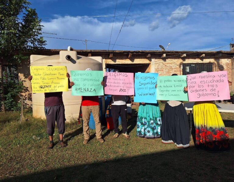Comunidad wixárika pide reforzar seguridad ante ola de violencia