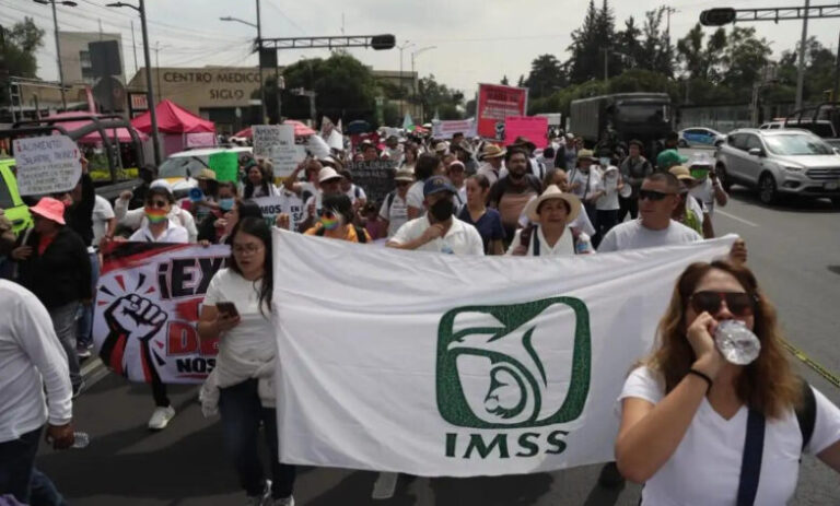 IMSS: pensiones en vilo y protestas