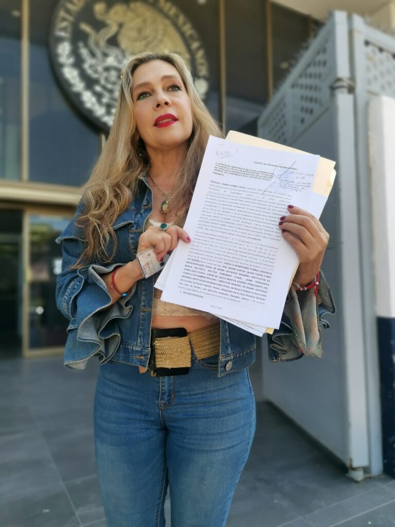 Lorena Tassinari denuncia ante la FGR presuntas irregularidades en disputa por un predio en Zapopan