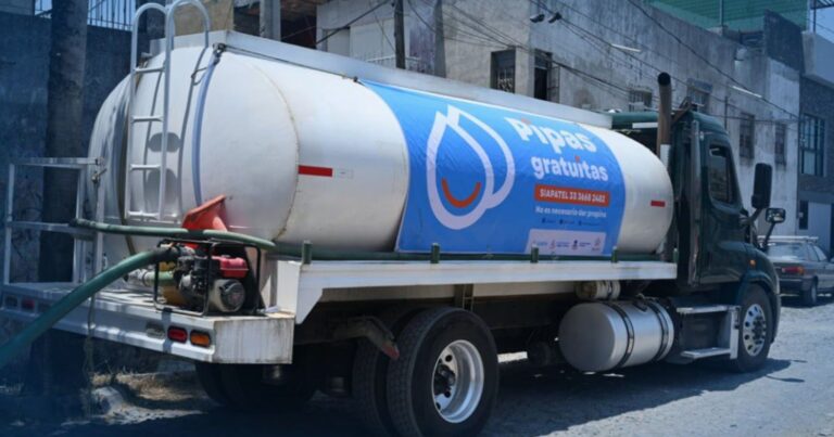 Guadalajara desplegará 77 pipas gratuitas ante la rotación del servicio de agua